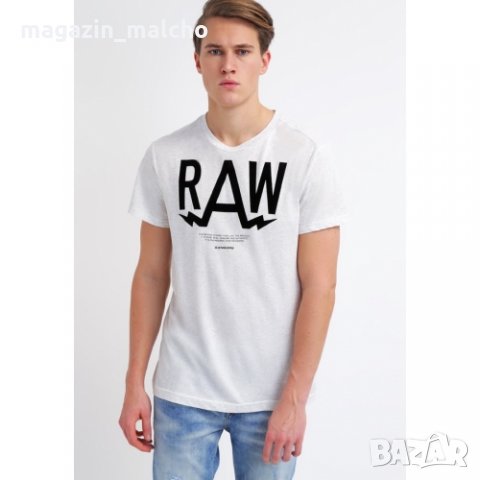 МЪЖКА ТЕНИСКА - G-STAR RAW MARSH; размери: 2XL