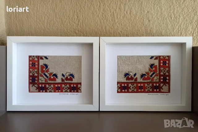 Мотиви Българска бродерия/винтидж, снимка 2 - Антикварни и старинни предмети - 47753033