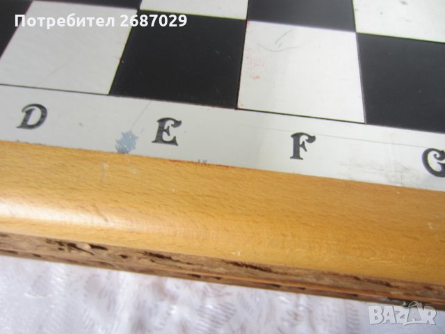 Голяма Луксозна дървена кутия за игра на шах с дърворезба, снимка 9 - Други ценни предмети - 28951035