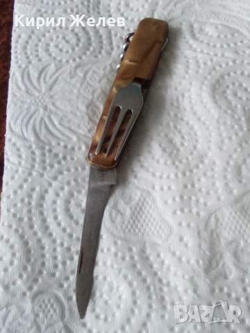 Джобно ножче Петко Денев  52852, снимка 7 - Ножове - 53480776