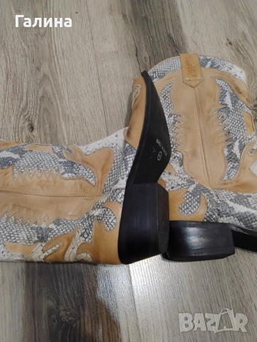 Ботуши тип каубойски, снимка 5 - Дамски ботуши - 52948687