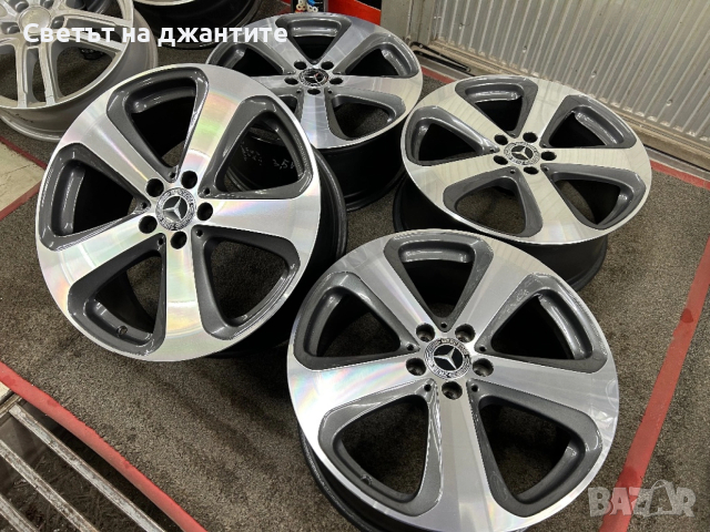 Джанти 19 цола Mercedes GLC E Klass S Klass GLK V Klass Vito Оригиналните , снимка 2 - Гуми и джанти - 53571831