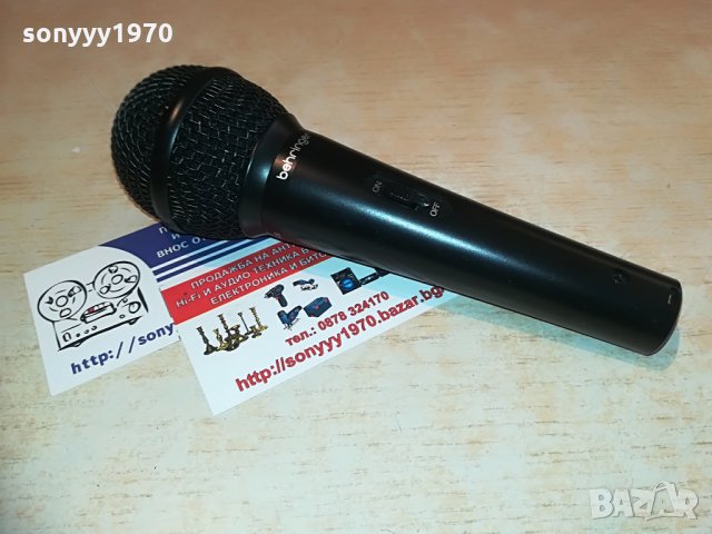 behringer xm1800s ultravoice profi microphone, снимка 7 - Микрофони - 28399703