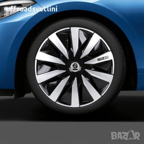 Тасове за джанти 15'' Sparco LAZIO/ SPC1591BKSV, снимка 3 - Аксесоари и консумативи - 50892051