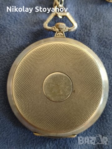 Джобен часовник PAUMA - Сребърен, снимка 3 - Джобни - 36619767