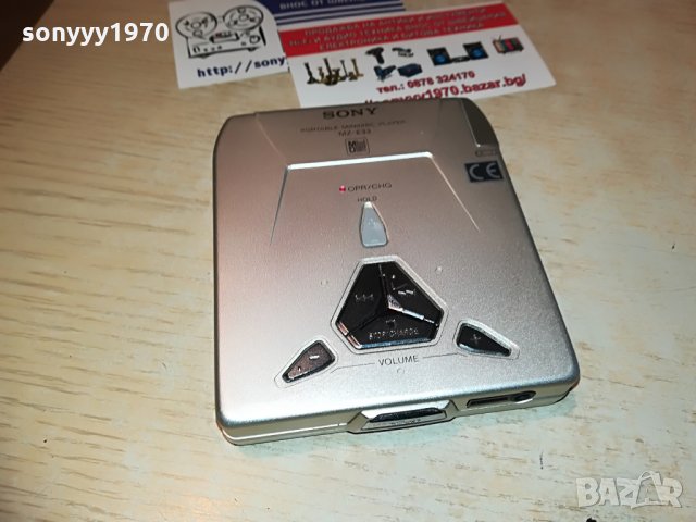 sony mz-e33 minidisc-made in japan, снимка 4 - MP3 и MP4 плеъри - 28603376