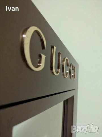 Оригинална ретро антична стойка GUCCI 1960 рамка за снимка + подарък GUCCI, снимка 3 - Колекции - 53487967