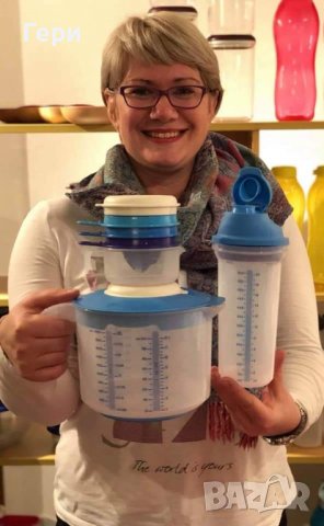 Tupperware кана миксер, миксер,помощник готвачч, снимка 2 - Кутии за храна - 39723074