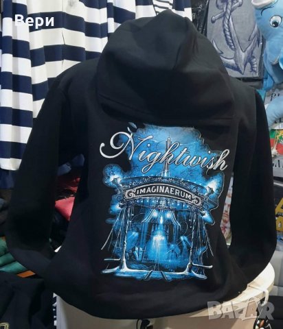 Нов мъжки суичър с трансферен печат на музикалната група NIGHTWISH - Imaginaerum, снимка 5 - Суичъри - 27530778