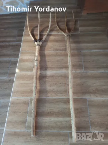 Дървени вили.-2 броя., снимка 15 - Антикварни и старинни предмети - 48011711