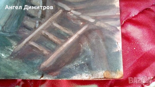 Нева Тусузова картина смесена техника сценография , снимка 2 - Картини - 38937194