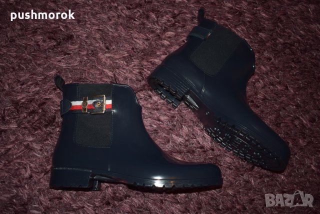 Tommy Hilfiger rubber boots, снимка 7 - Дамски боти - 27696281
