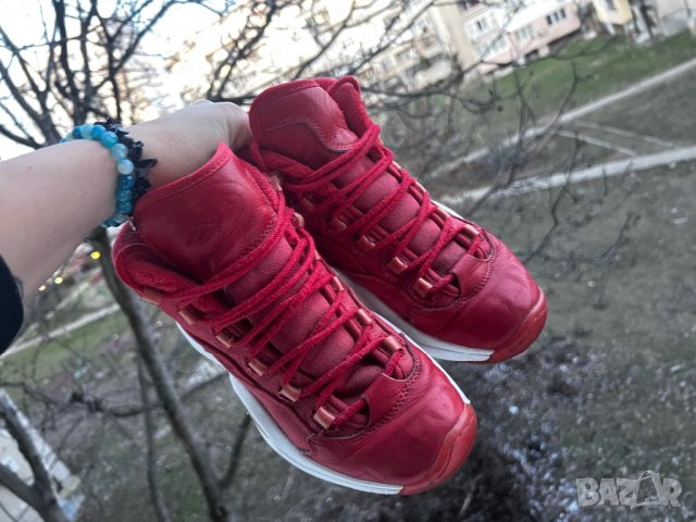 Reebok Question Mid 'Red' — номер 40.5, снимка 3 - Маратонки - 43749076