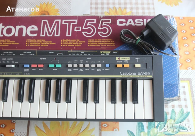 Casio MT-55 Casiotone 44-Key Mini Synthesizer, снимка 5 - Синтезатори - 50928639