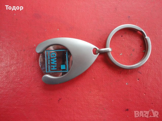 Страхотен ключодържател с монета жетон, снимка 2 - Арт сувенири - 40414820