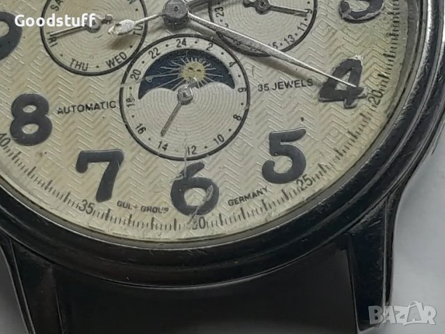 Theorema часовник , 35 Jewels, Germany, Gul group, Теорема 

, снимка 10 - Мъжки - 50132479