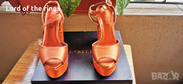 Оригинални маркови дамски oбувки LE SILLA - 36 номер, снимка 3 - Дамски елегантни обувки - 51235548