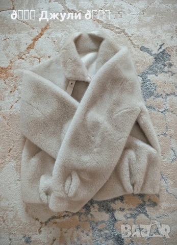 Страхотно палто от алкантара, снимка 10 - Палта, манта - 53064520