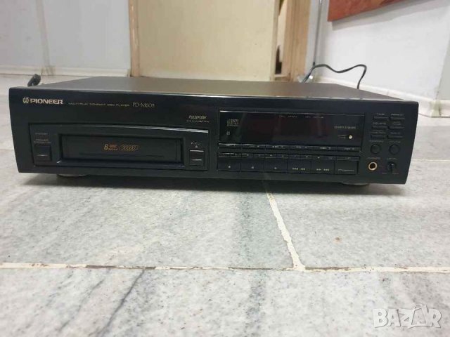Multi play compact disc player Pioneer PD-M603 CD player с 6 диска. В много добро състояние. Всичко , снимка 1