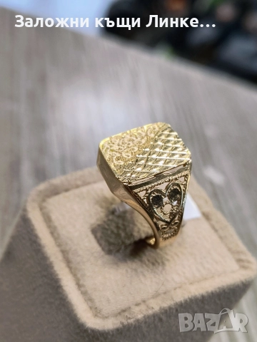 Златен Пръстен 5.06гр / 14К, снимка 2 - Пръстени - 52704788