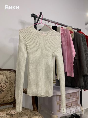 Ръчно плетен пуловер , снимка 9 - Блузи с дълъг ръкав и пуловери - 43477119
