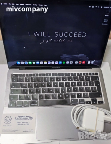 Лаптоп Apple MacBook Air M1 А2337(2020) 256GB 8 Ram