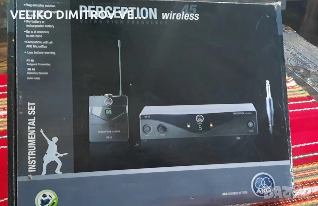 Продавам дистанционно за инструмент AKG PT 45, снимка 5 - Духови инструменти - 53601229