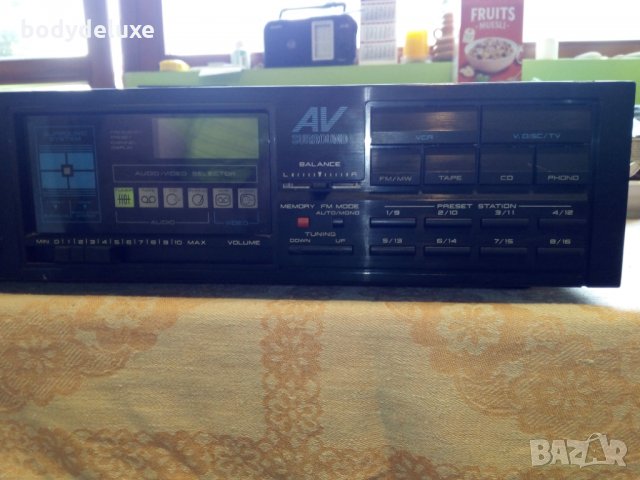 Akai AA-V105 аудио/видео ресийвър, снимка 6 - Ресийвъри, усилватели, смесителни пултове - 33222443