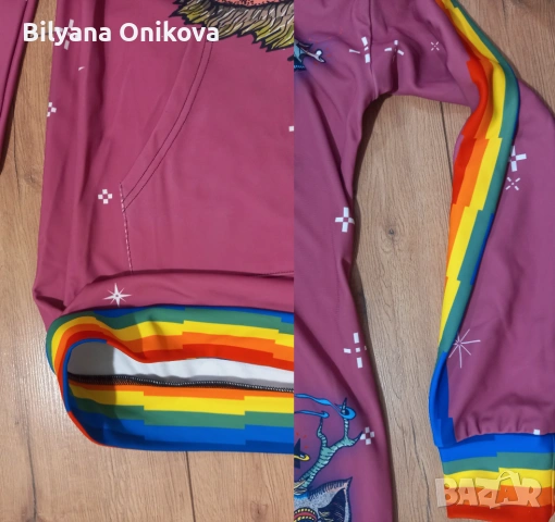 Туника / рокля с качулка Bad Inka - българска фирма и производство, снимка 4 - Туники - 53459167