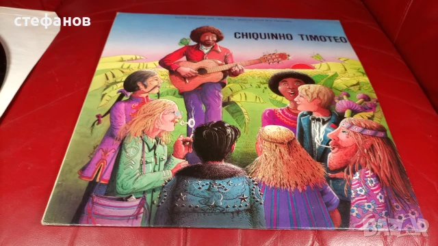 Дългосвиреща грамофонна плоча CHIQUINHO TIMOTTEO „guitare bresillenna avec tablatures”, Франция, снимка 1