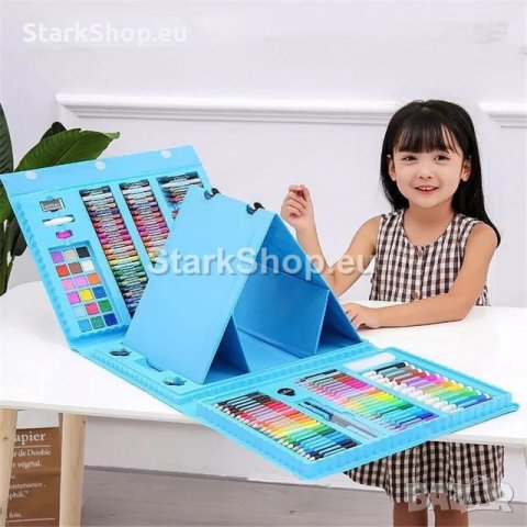 Комплект за рисуване в куфар 208 части, снимка 5 - Рисуване и оцветяване - 39197506