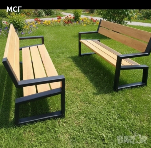 Градински пейки , снимка 2 - Градински мебели, декорация  - 53491826