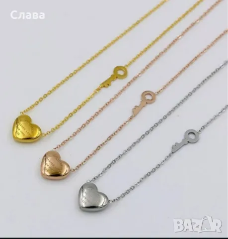 колие медицинска стомана , снимка 2 - Романтични подаръци - 49138462