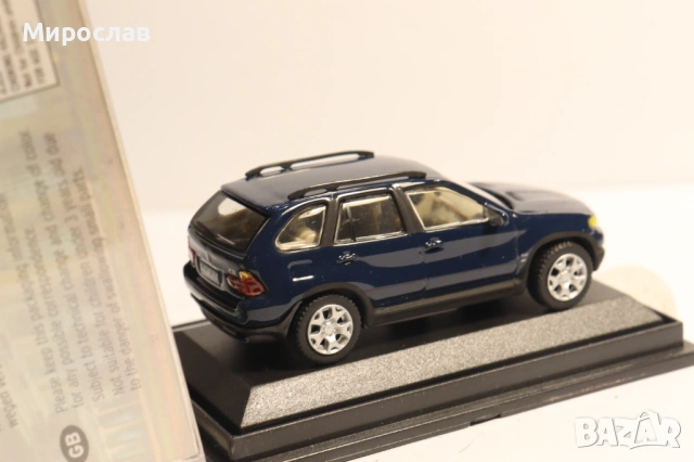 TCM / SCHUCO 1/72 BMW X 5 МОДЕЛ КОЛИЧКА, снимка 6 - Колекции - 53458104
