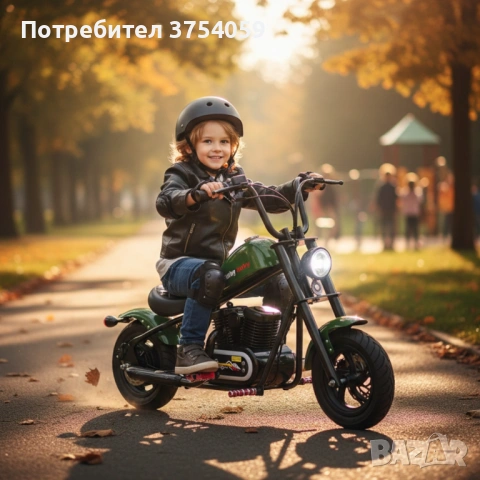Електрически мини скутер C12B Harley baby, снимка 6 - Велосипеди - 53098765