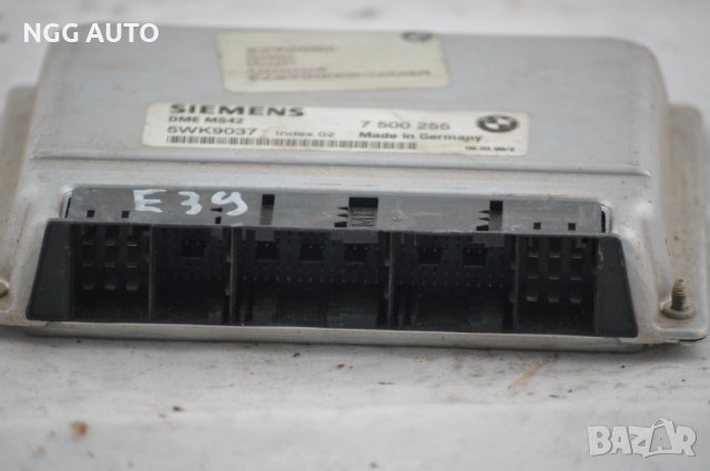 Компютър Двигател SIEMENS 5WK9037 DME MS42 7 500 255, DME7500255, 7500255 за BMW E38 E39 E46 2.8 , снимка 2 - Части - 39702144