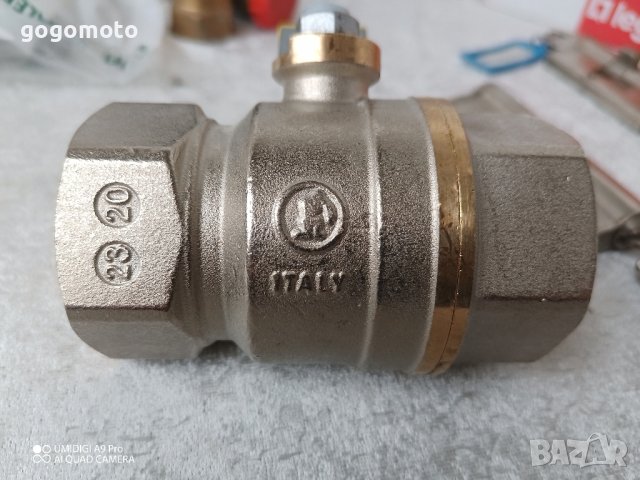 кран 1 1/4“ Кран сферичен за газ, GIACOMINI R950, снимка 8 - Други машини и части - 43256410