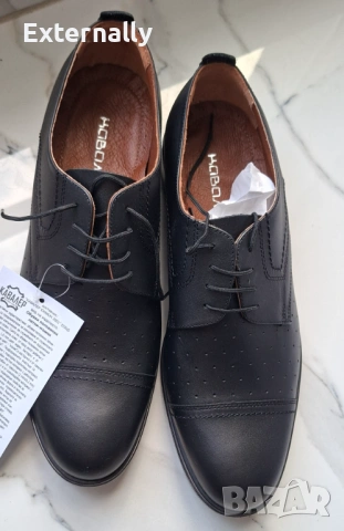 Мъжки обувки естествена кожа 44 номер