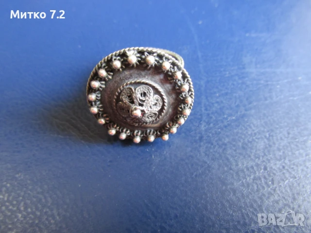 Старинен сребърен пръстен - 3, снимка 4 - Пръстени - 50793475