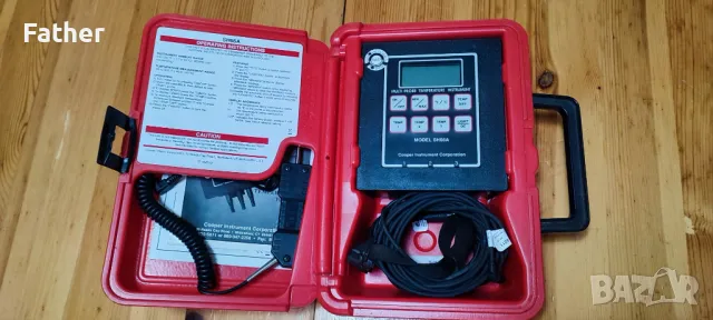 Професионален триточков електронен термометър, снимка 3 - Други инструменти - 48053514