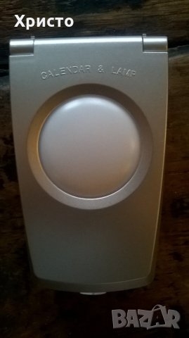 лампа нощна с калкулатор и календар до 2099 година, снимка 3 - Настолни лампи - 27729912