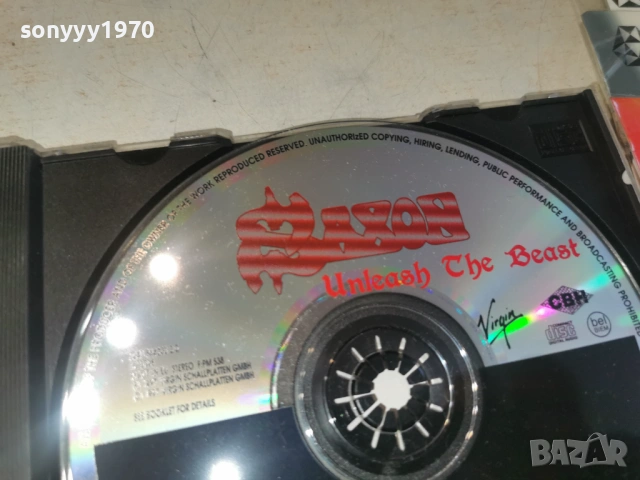 SAXON CD 0202261320, снимка 11 - CD дискове - 53321815