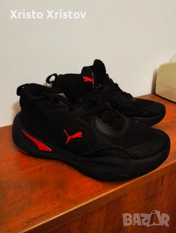 Детски кожени маратонки PUMA