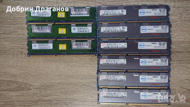 Сърварна памет PC3-10600R DDR3-1333 REG ECC - 36GB, снимка 1 - RAM памет - 43231831