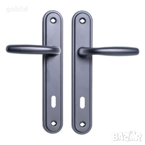 НАЙ НИСКА ЦЕНА!!! Дръжка врата 70 и 90 мм, черна Deka YALE БЪЛГАРИЯ