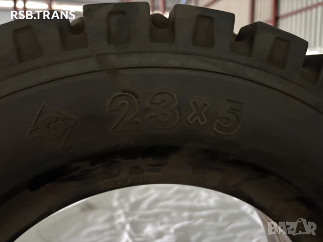 Бандажни гуми за мотокар 6.5х10 и 23х5 НОВИ, снимка 6 - Гуми и джанти - 50609708