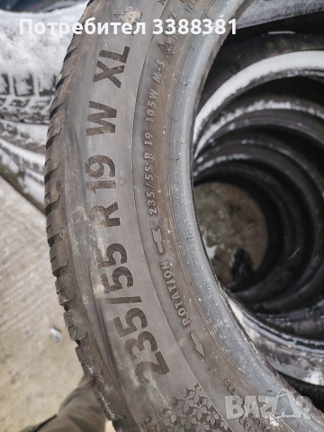 235/55/19 КОНТИНЕНТАЛ, снимка 4 - Гуми и джанти - 53031903