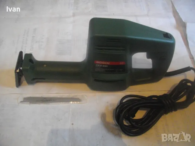 НОВ 550W BOSCH SCINTILA SA ШВЕЙЦАРСКИ ОРИГИНАЛЕН САБЛЕН РЕЦИПРОЧЕН ТРИОН ЕЛЕКТРИЧЕСКА НОЖОВКА БОШ , снимка 12 - Други инструменти - 48789864