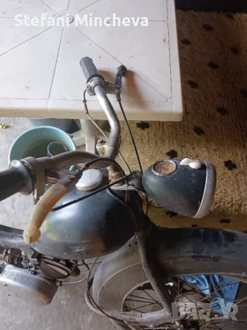 Simson SR2 моторчето Пали и върви 1963год е., снимка 3 - Мотоциклети и мототехника - 50219641