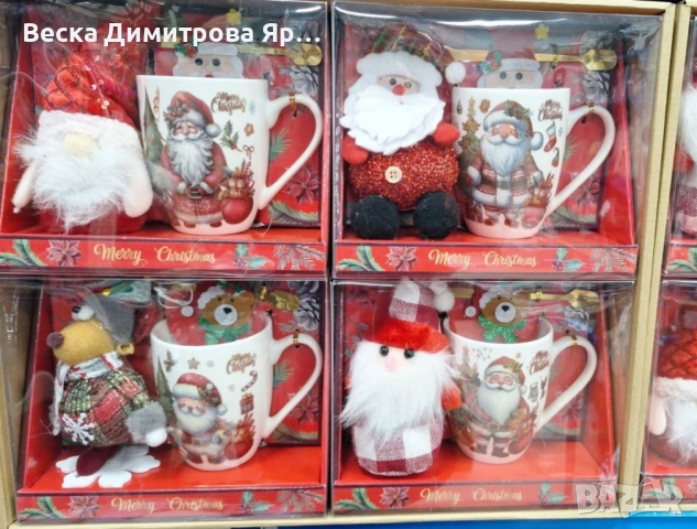 Коледен подаръчен комплект с чаша, лъжичка и мека играчка – моментална празнична атмосфера у дома, снимка 6 - Коледни подаръци - 52573449